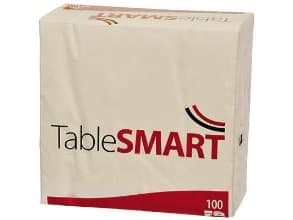 Serviet TableSMART 40x40cm 3-lag hvid,100 stk/pk