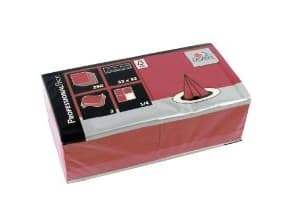 Serviet Fasana 33x33 cm 3-lag Bordeaux,250 stk/pk