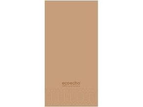 Serviet Duni EcoEcho 40x40 cm 2-lag 1/8-fold Brun,5 pk x 300 stk/krt