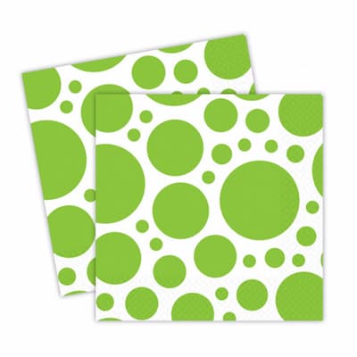 Amscan Dotted Square Luncheon Napkins