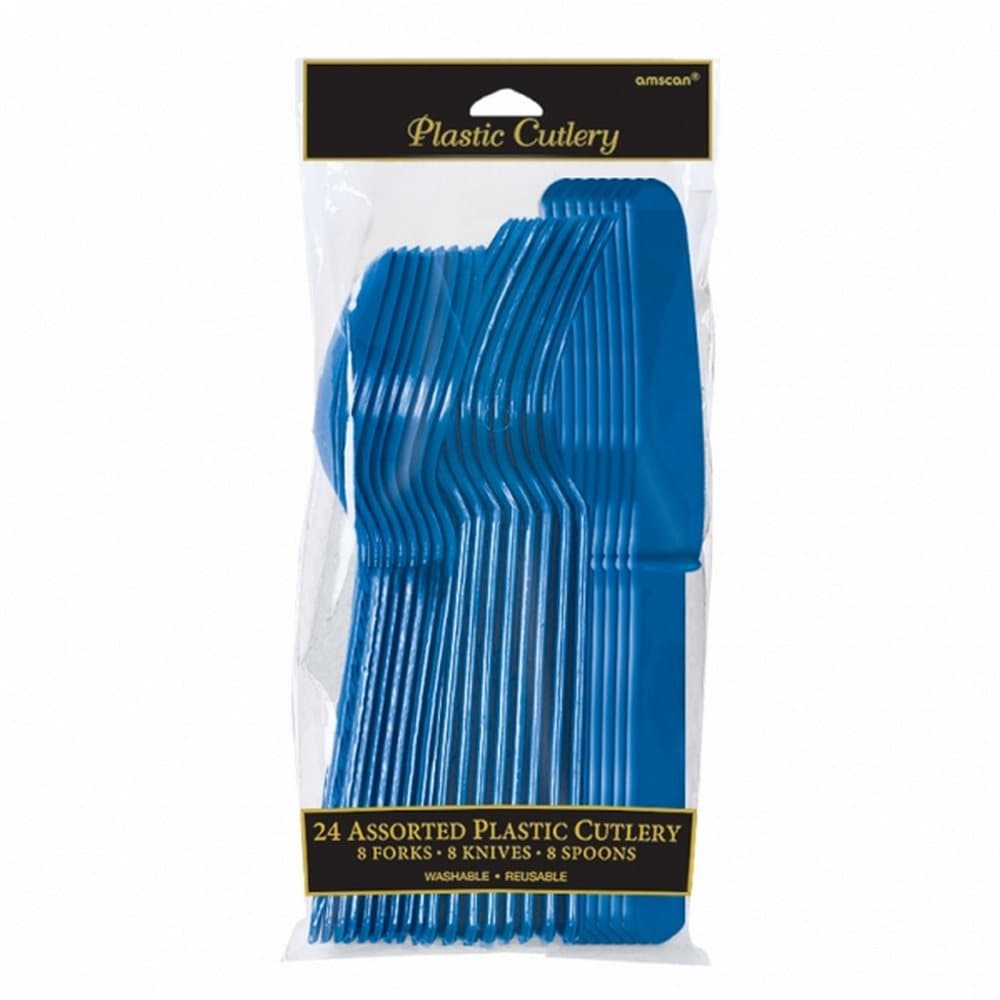 Amscan Plastic Cutlery Set (Set Of 24)