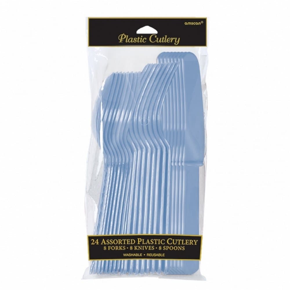Amscan Plastic Cutlery Set (Set Of 24)