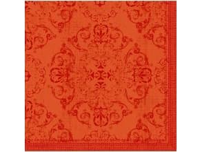 Serviet Duni Dunilin 40x40 cm Opulent Mandarin,12 pk x 45 stk/krt