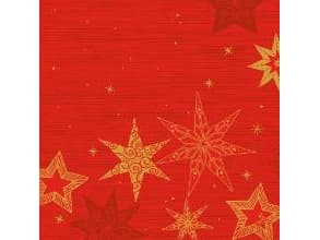 Serviet Dunisoft 40x40 cm Star Stones Rød,60 stk/pk