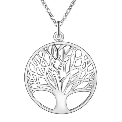 Silver Halsband - Livets Träd - Symbol för Livet