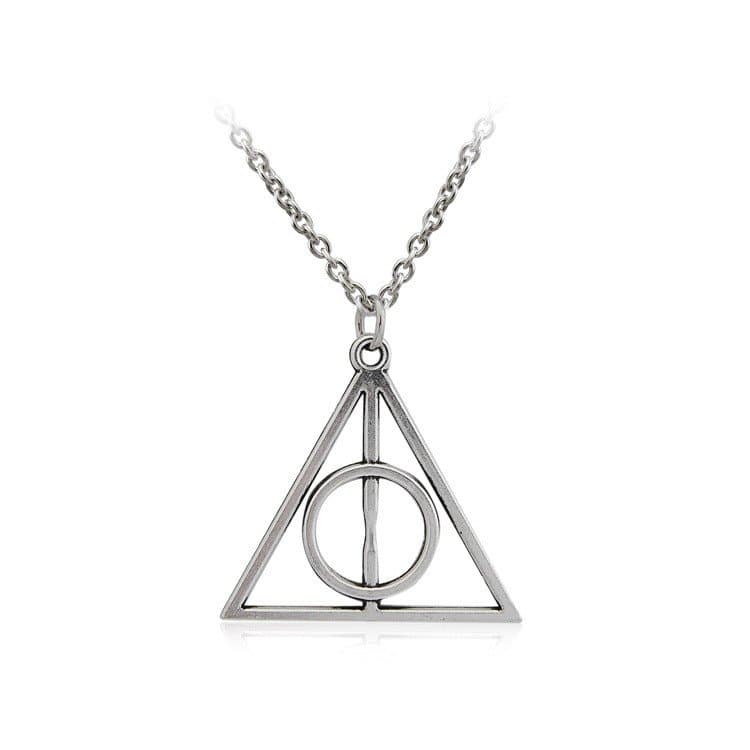 Harry Potter Halsband - Deathly Hallows - Dödsrelikerna - Silver