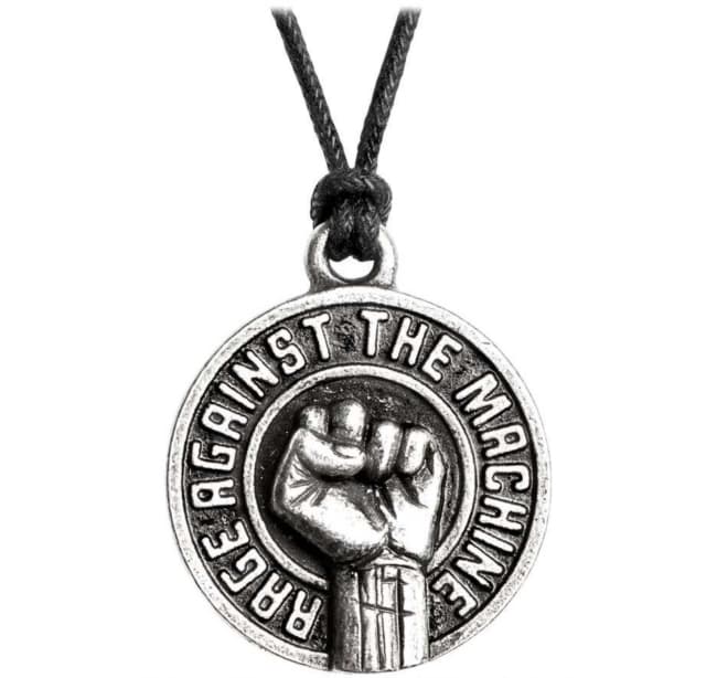 Necklace: Rage Against The Machine - Fist