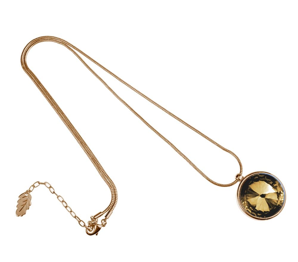 Ioaku Zen Amulet Alloy Gold/Amber