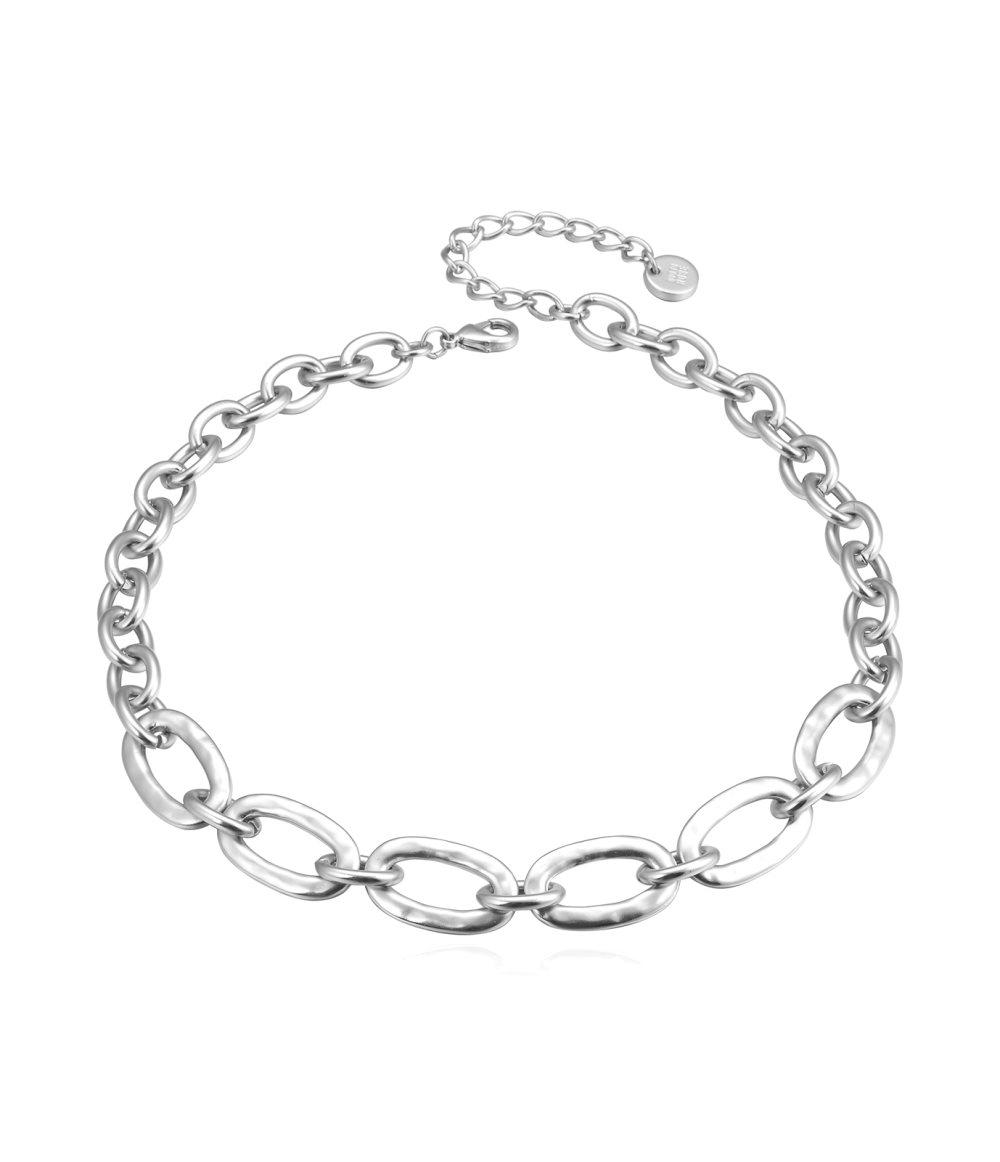 Choice Kort Halsband Silver