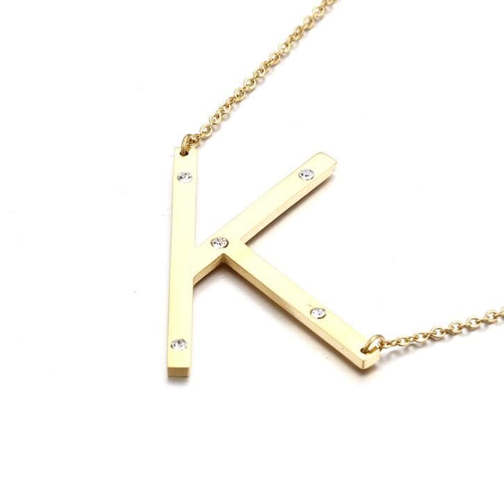 Ioaku Identity Necklace K Alloy Gold