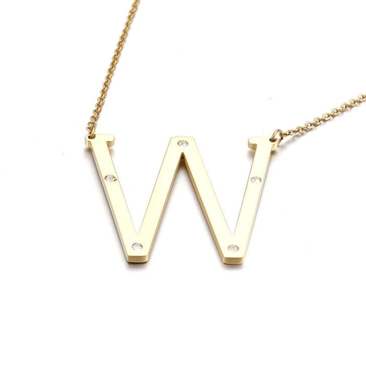 Ioaku Identity Necklace W Alloy Gold