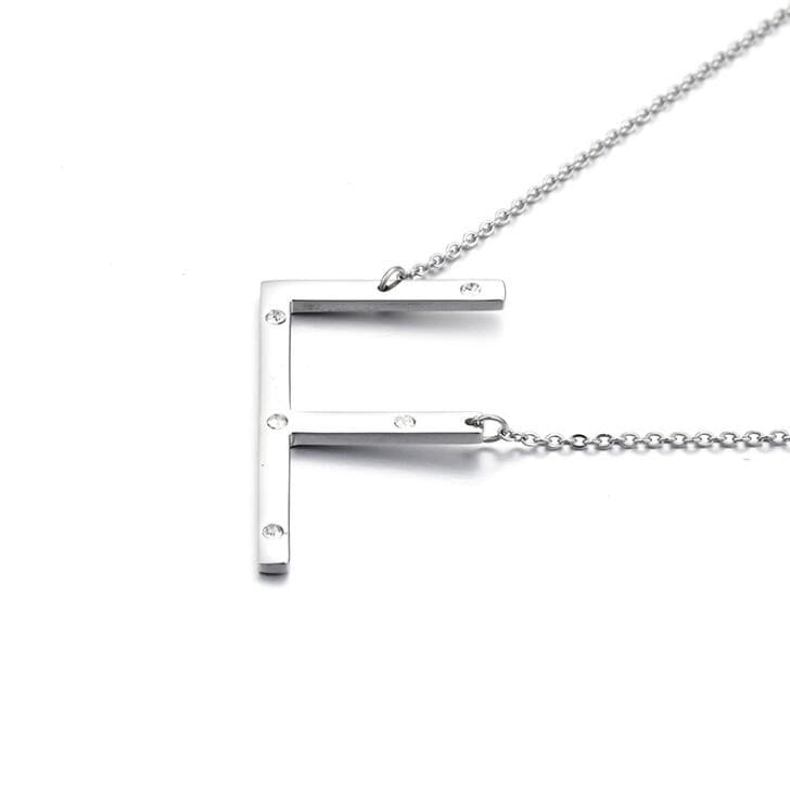 Ioaku Identity Necklace F Alloy Silver