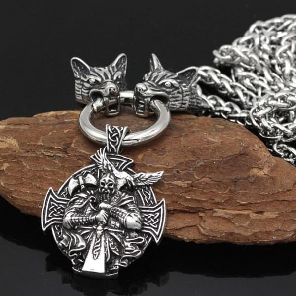 Viking Odin Helena Rosova Wicca Pagan Talisman halskæde vedhæng