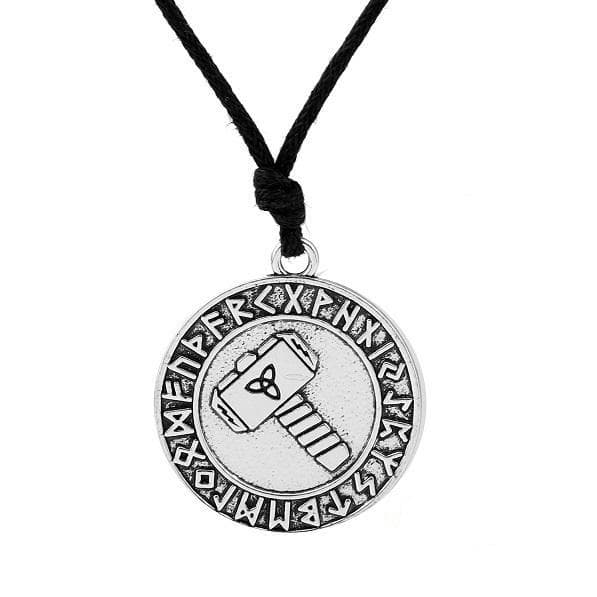 Thor's Hammer viking / gotisk amulet vedhæng halskæde