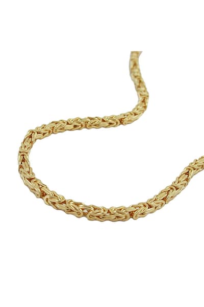 BYZANTINE CHAIN 3MM GOLD PLATED