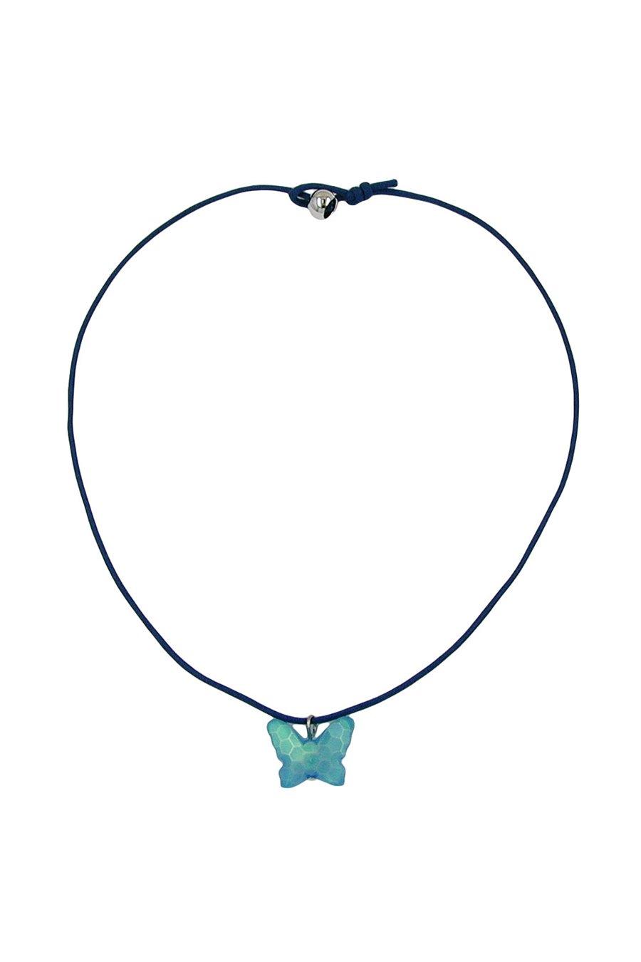 Necklace Butterfly Blue - GL02049