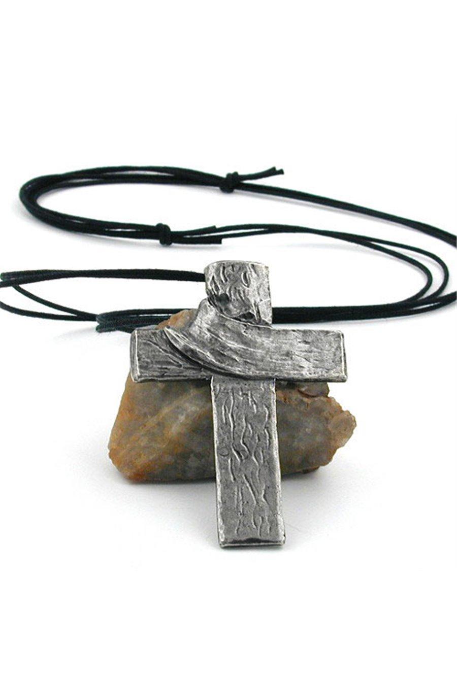 Necklace Pewter Pendant - GL00683