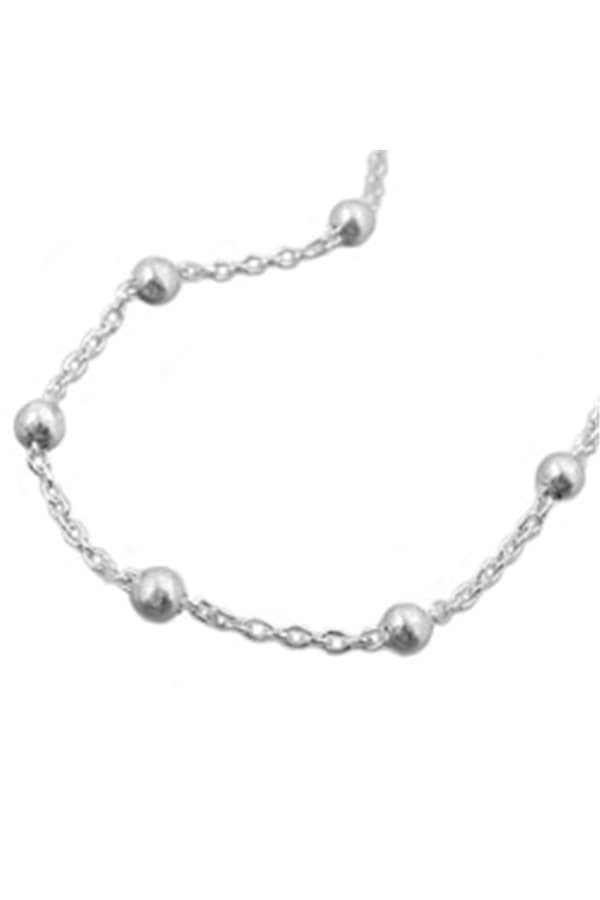 Necklace Chain With 29 Balls Silver 925 - GL123008-45