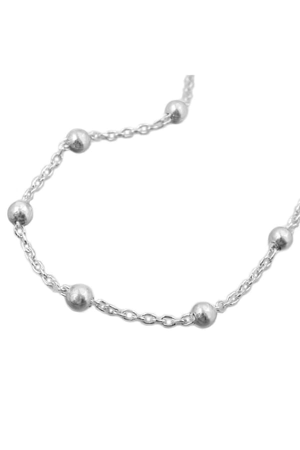 Necklace Chain With 29 Balls Silver 925 - GL123008-45