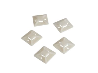 LogiLink KAB0044, Kabelstrips, Beige, ABS syntetisk, 30 mm, 30 mm, 150 mm
