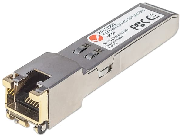 Intellinet 523882, 1250 Mbit/s, SFP, 100 m, Gigabit Ethernet, IEEE 802.3,IEEE 802.3ab,IEEE 802.3u, Fullständig