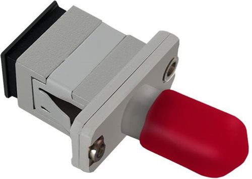 Bild av Qoltec Hybrid fiber optic adapter SC/UPC-ST/UPC simplex MultiMode (54154)