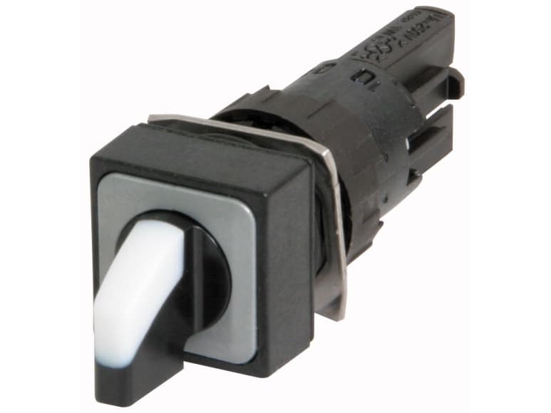Eaton Q18WK1R, Toggle switch, Kabel, Svart, Vit, IP65, IEC/EN 60947-5; UL 508; CSA-C22.2 No. 14-05; CE, 24 V