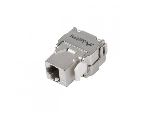 Lanberg Keystone module RJ45 toolless socket - LSA FTP cat.5e 180 degrees for mounting box -KSF5-2000