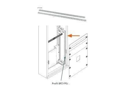 Eaton Profile BPZ-FPS/1150 for mounting front covers, type BPZ-FP 112346