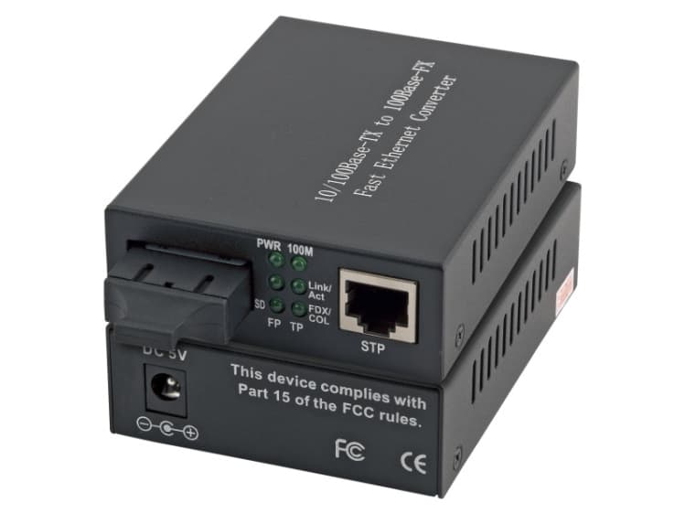 EFB Elektronik EL028V2, 1000 Mbit/s, 1000Base-T, 1000Base-LX, Gigabit Ethernet, 10,100,1000 Mbit/s, Koblet med ledninger (ikke trådløs)