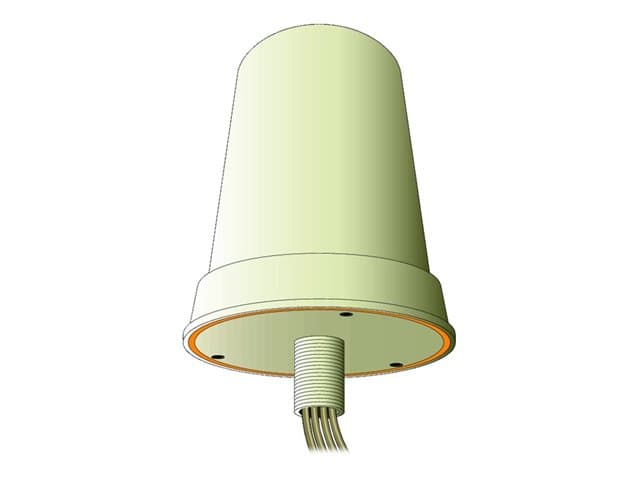 Cisco Aironet Dual-Band MIMO Wall-Mounted Omnidirectional Antenna - Antenn - 4 dBi - rundstrålande - utomhus, kan monteras på vägg, inomhus