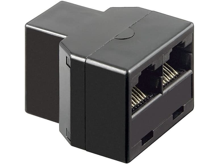 Microconnect MPK302B, Svart, Plastikk, Hunkjønn/hunkjønn