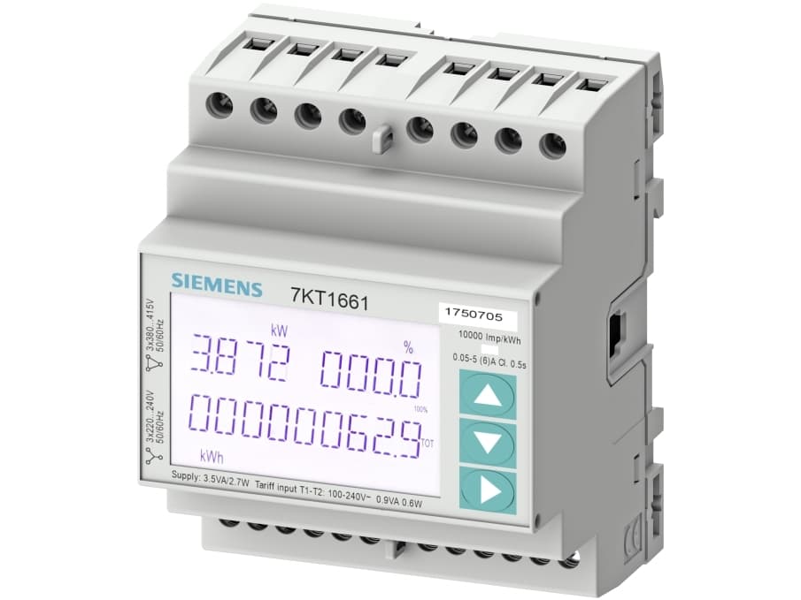 Siemens 7KT1664, Strøm, kWh (kilowattime), 284 g