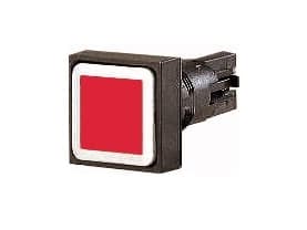 Eaton Q18DR-RT, Pushbutton switch, Svart, Röd, IP65, 18 mm, 50 mm, 18 mm