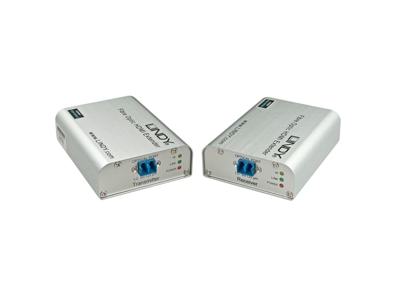 Lindy 38163, AV-sender og -mottaker, 450 m, 1080p, 10,2 Gbit/s, 0 - 50 °C, -20 - 70 °C