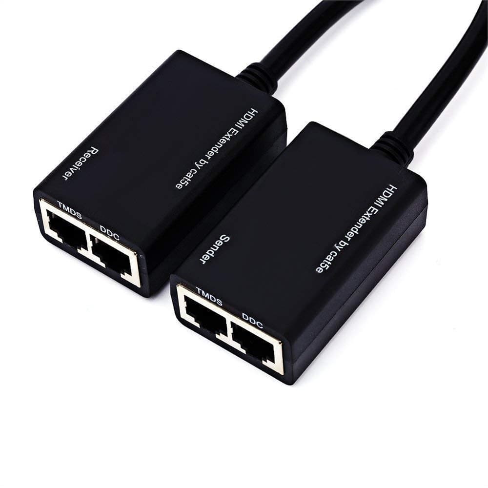 HDMI Extender forlengelse for Cat5 / 6 30 m