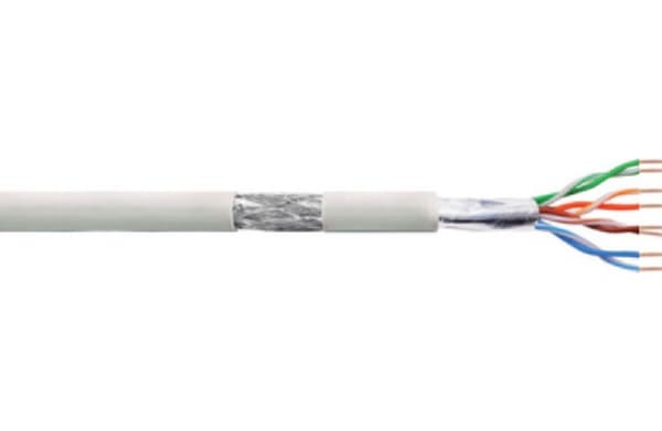 LogiLink CAT 6 SF/UTP 305m, 305 m, Cat6, SF/UTP (S-FTP), Hvit