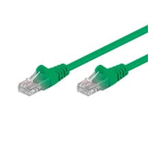 MicroConnect - Verkkokaapeli - RJ-45 (uros) - RJ-45 (uros) - 50 cm - UTP - CAT 5e - vihreä