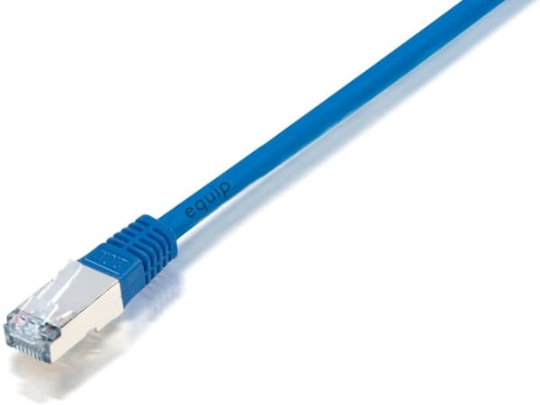 Equip 225436, 10 m, Cat5e, F/UTP (FTP), RJ-45, RJ-45, Blå