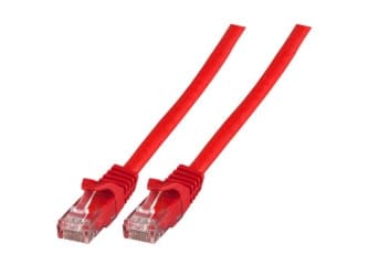 EFB Elektronik K8110RT.7,5, 7,5 m, Cat5e, U/UTP (UTP), RJ-45, RJ-45, Rød