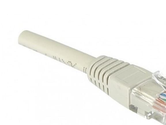 EXC Patch Cord RJ45 CAT.6 U/UTP Grey 10m