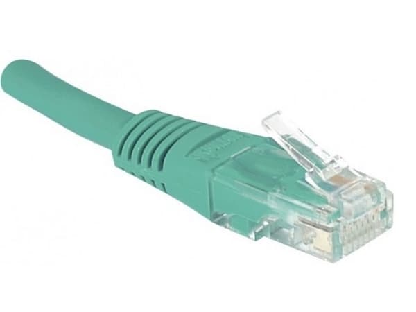 EXC Patch RJ45 CAT.6 U/UT P Green 15 m, 15 m, Cat6, U/UTP (UTP), RJ-45, RJ-45, Grønn