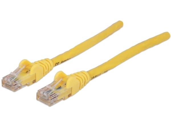 Intellinet 350525, 7,5 m, Cat6a, S/FTP (S-STP), RJ-45, RJ-45, Gul