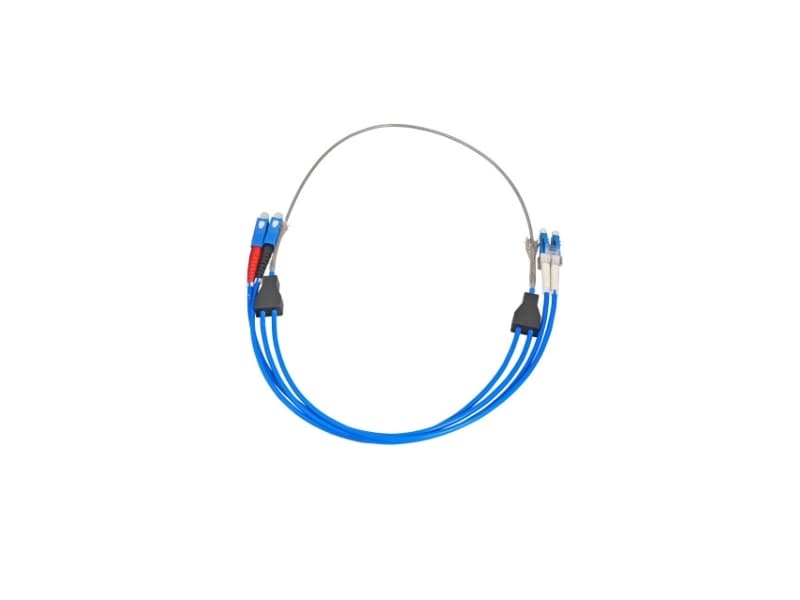 EFB Elektronik O6507.5, 5 m, OS2, LC, SC, Hane/Hane, Blå