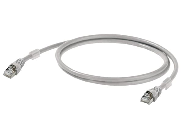 Weidmüller Cat6a S/FTP, 7.5m, 7,5 m, Cat6a, S/FTP (S-STP), RJ-45, RJ-45, Grå