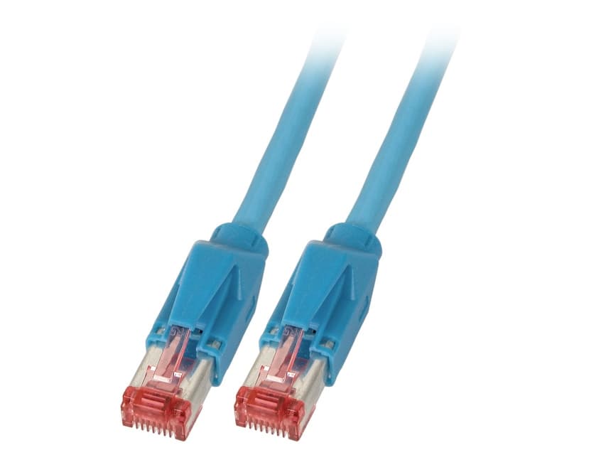 EFB Elektronik K8708BL.5, 5 m, Cat6a, S/FTP (S-STP), RJ-45, RJ-45, Blå