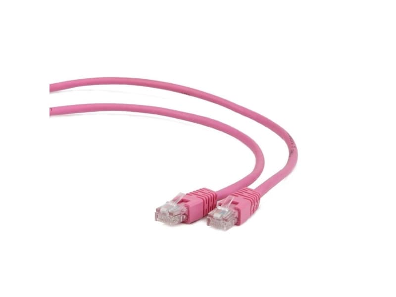 Gembird - Koblingskabel - RJ-45 (hann) til RJ-45 (hann) - 1 m - FTP - CAT 6 - formstøpt - rosa