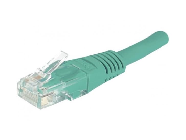 EXC 854203, 1 m, Cat6, U/UTP (UTP), RJ-45, RJ-45, Grønn
