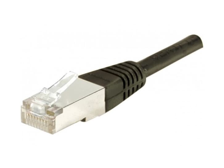EXC 852651, 10 m, Cat6, F/UTP (FTP), RJ-45, RJ-45, Svart