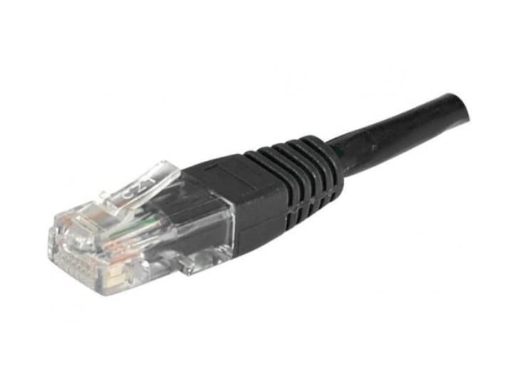 EXC 854236, 5 m, Cat6, U/UTP (UTP), RJ-45, RJ-45, Svart